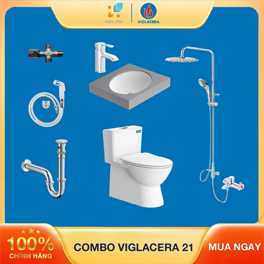 Combo thiết bị vệ sinh Viglacera số 21