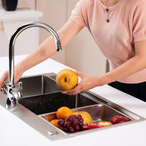Ảnh Chậu rửa bát Ozone D&K KO7847T 2