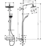 Sen tắm cây Hansgrohe 27630000 4