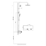 Sen tắm cây D&K DK2193701B17 2