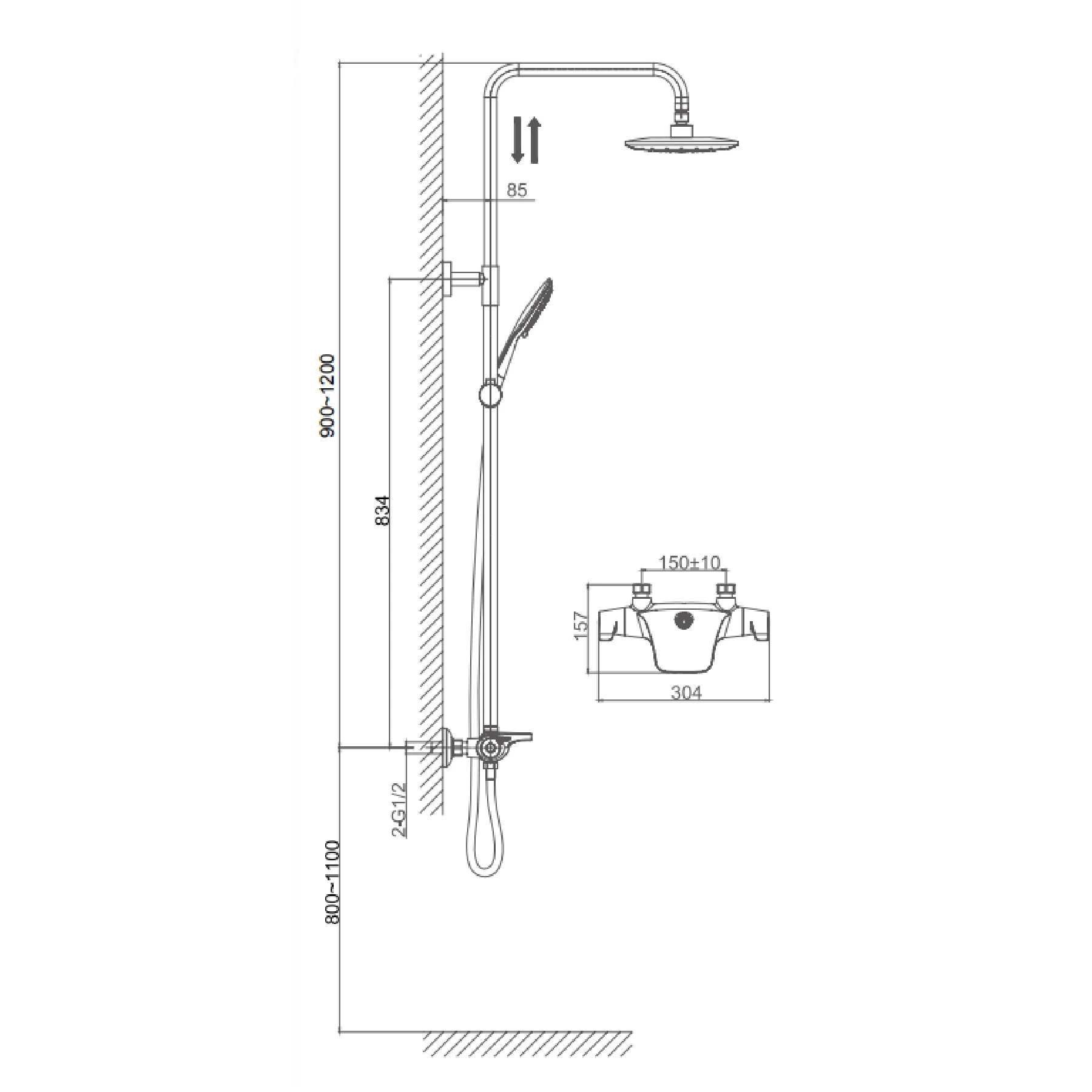 Ảnh Sen tắm cây D&K DK2143741B14 2