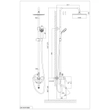 Sen tắm cây D&K DK1343701B09 2