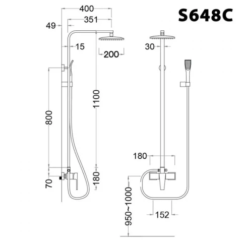 Ảnh Sen tắm cây Caesar S648C 2