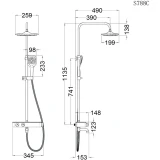 Sen cây nhiệt độ Caesar S788CB 2