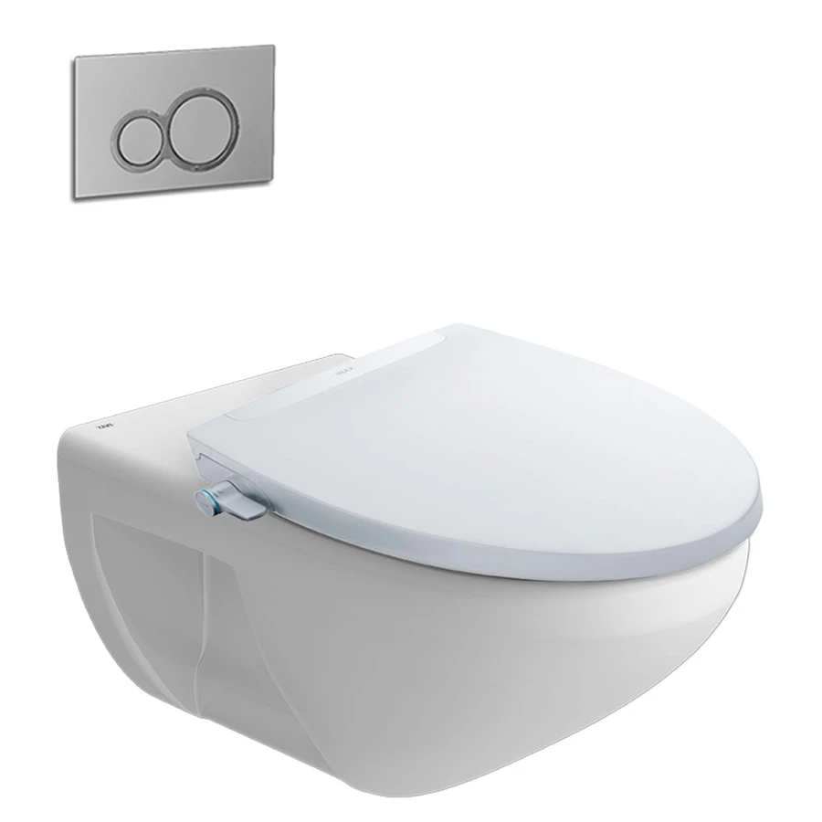 Ảnh Bồn cầu Inax nắp rửa Cơ AC-23P+CW-S32VN 1