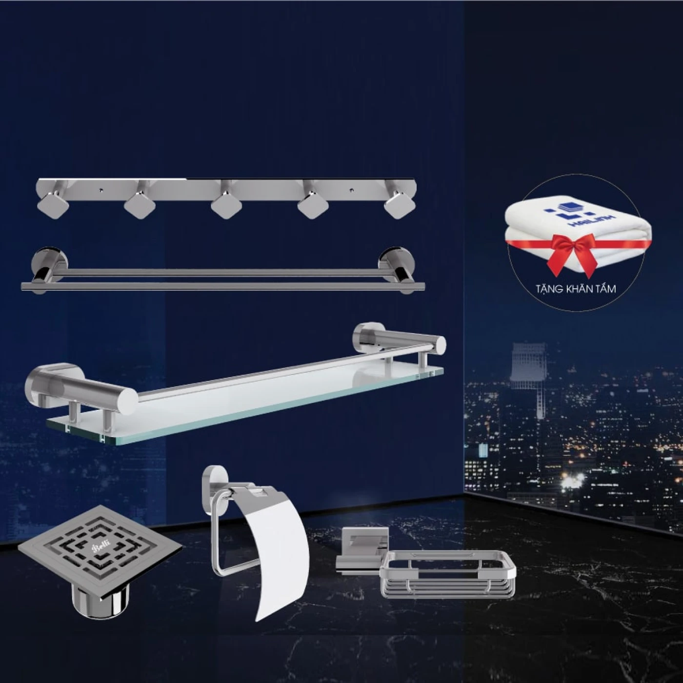 Combo phụ kiện Belli số 1