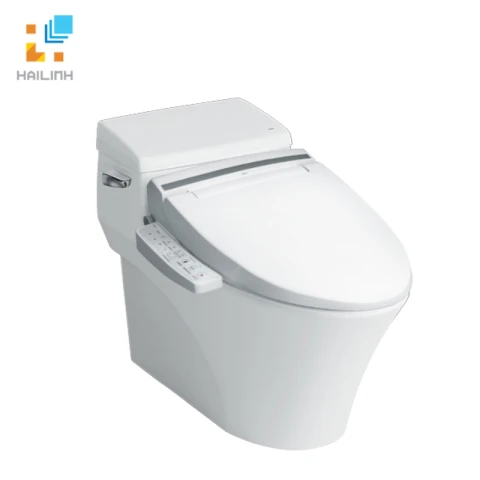 Ảnh Bồn cầu nắp rửa điện tử Inax AC-1017R+CW-KB22AVN 1