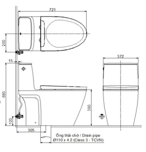 ban ve bon cau Inax ACT-902VN