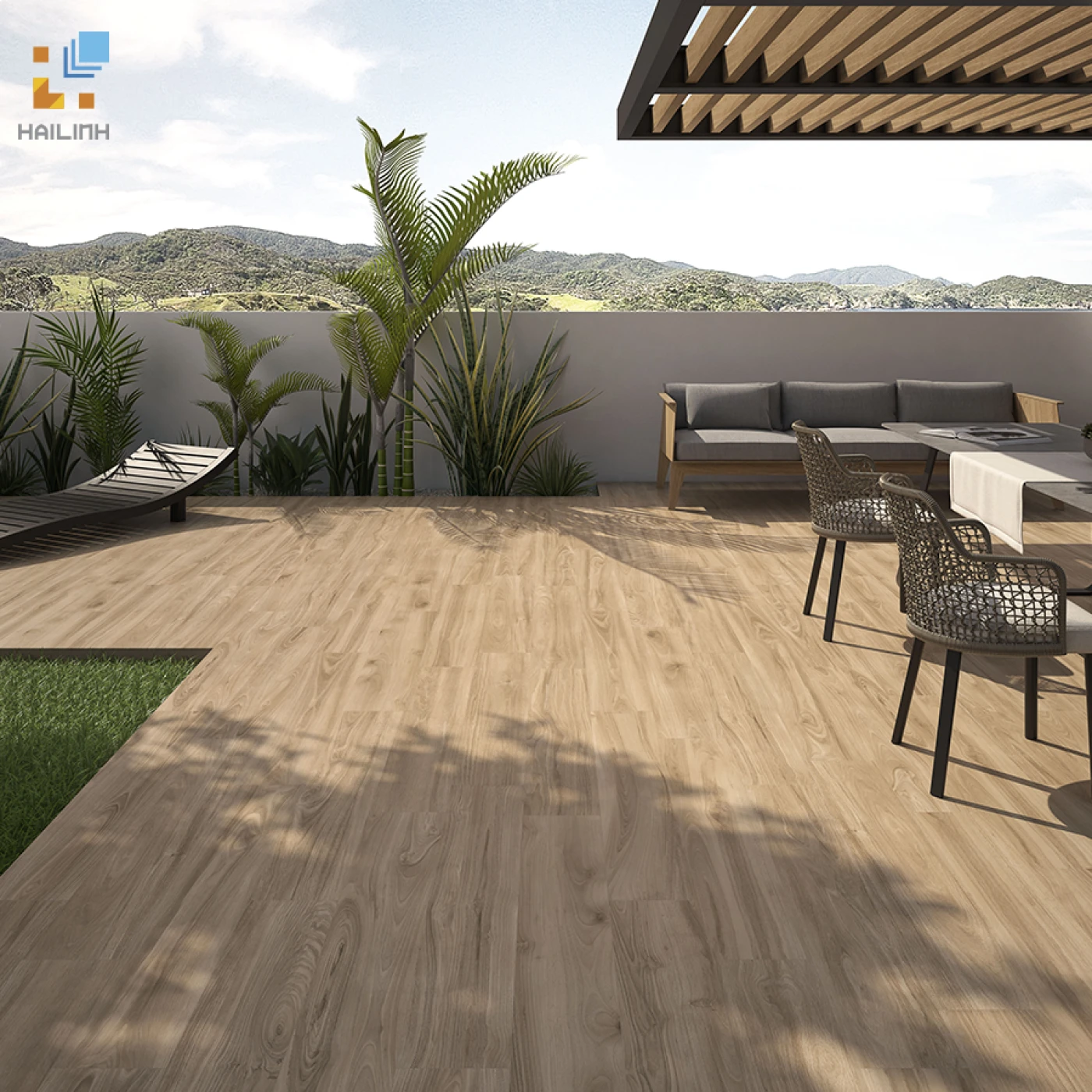 gach lat nen tay ban nha HL212132