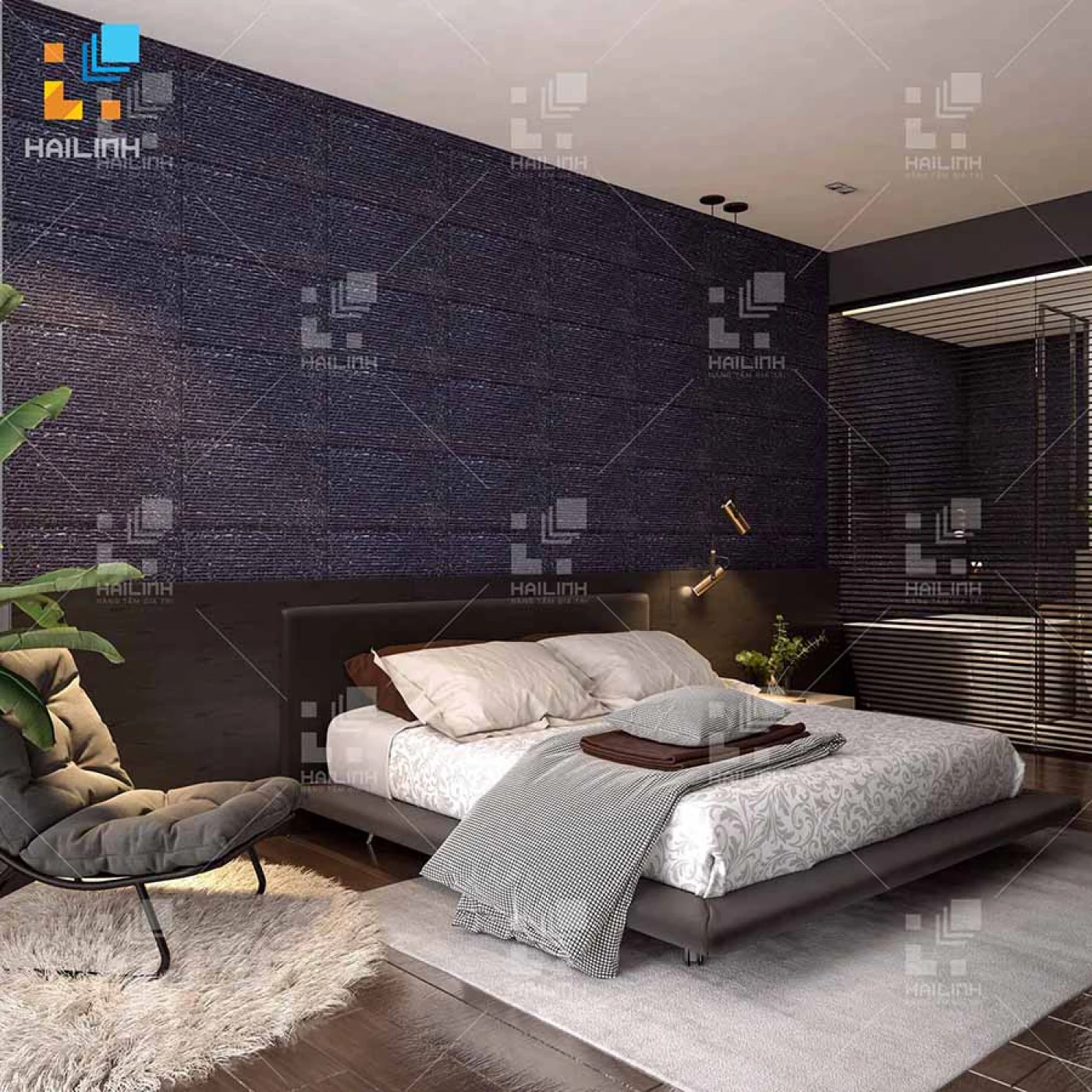 Gach Tay Ban Nha HL3631 ung dung op tuong phong ngu