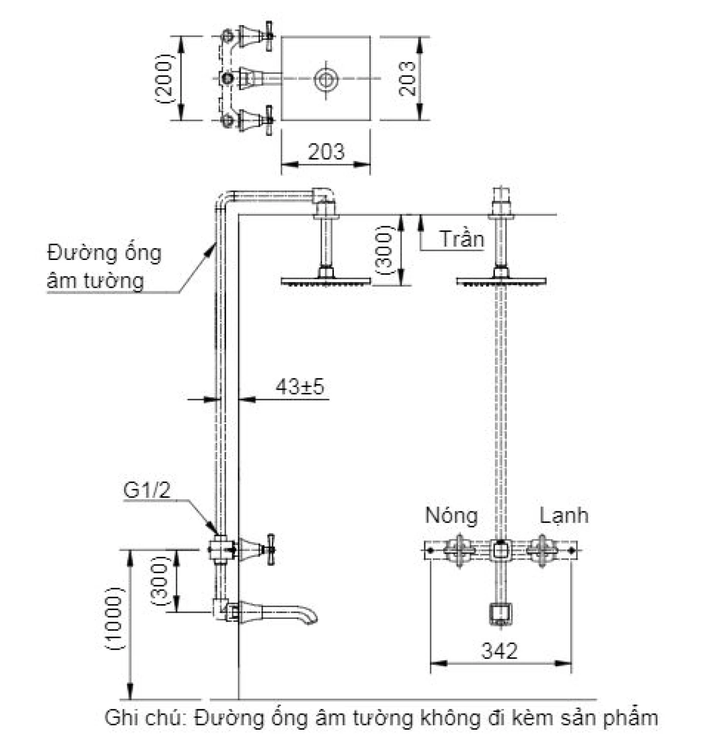ban ve sen tam am tuong Inax BFV-81SEC