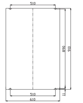 ban ve guong Inax KF-6090VA