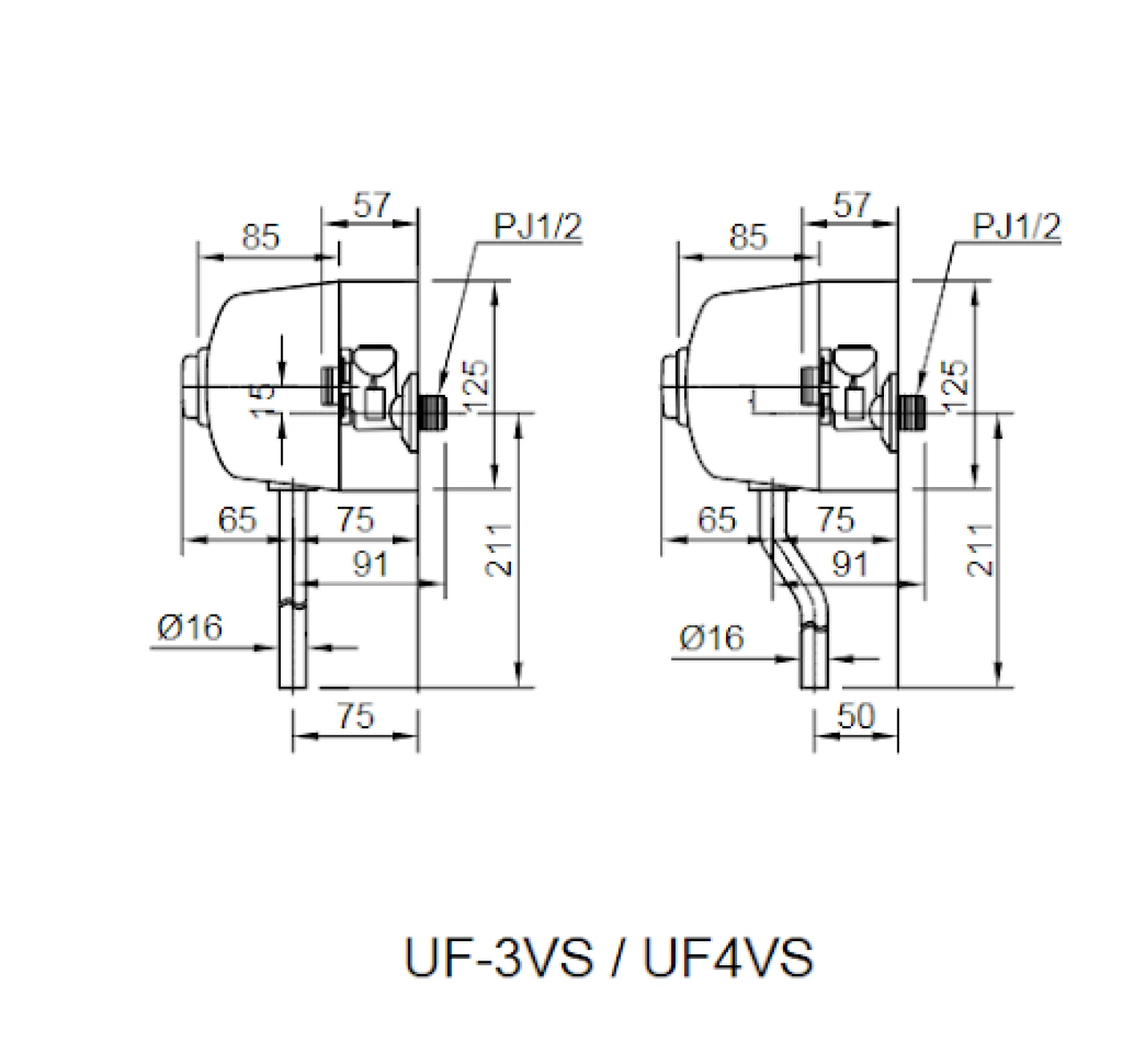 ban ve van xa an INAX UF-3VS