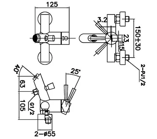 ban ve sen tam nong lanh INAX  BFV-8000S-1C