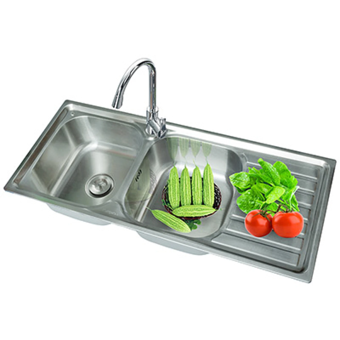 chau rua inox kangaru KG 10545