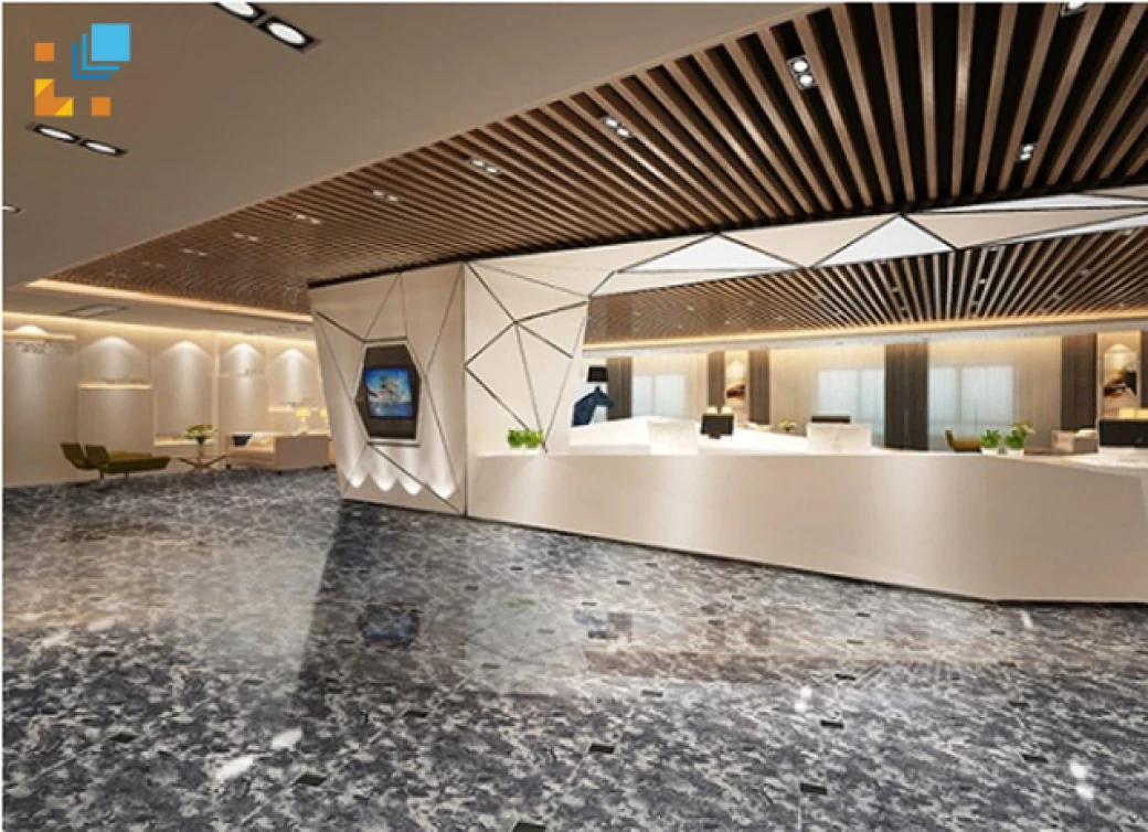 Phong mau gach Dong Tam 6060PLATINUM005