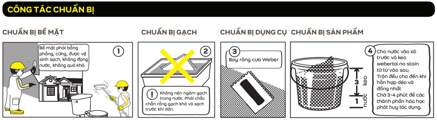 huong dan thi cong keo dan gach WEBER.TAI NO STAIN