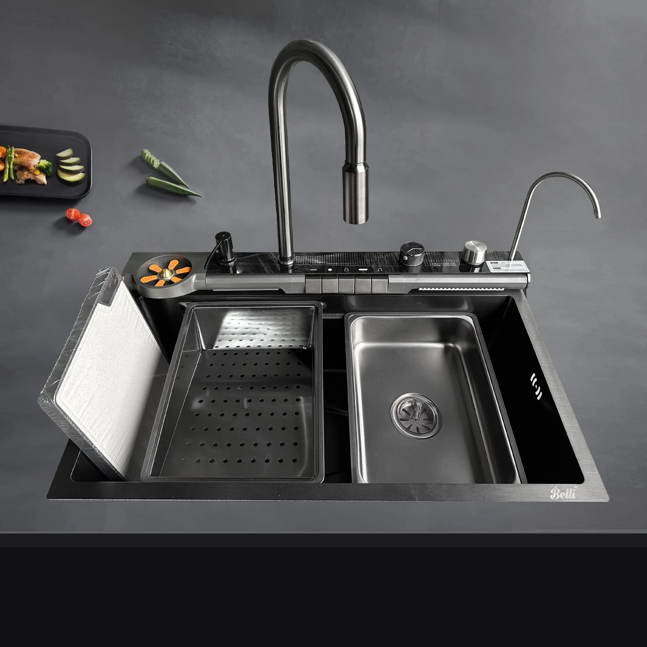 Ảnh Chậu rửa bát Belli BL.D.75.45.KTSC 2