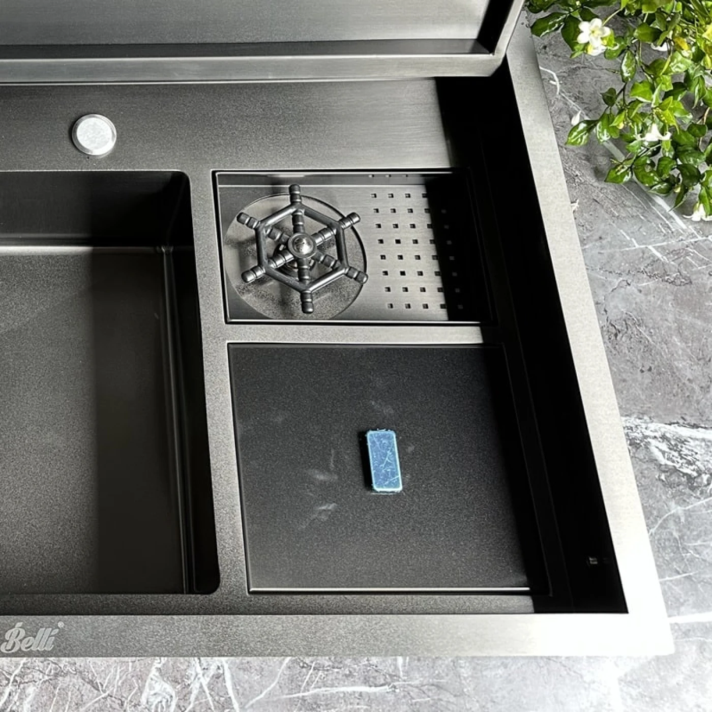 chậu rửa bát Belli BL.D.80.4 chính hãng