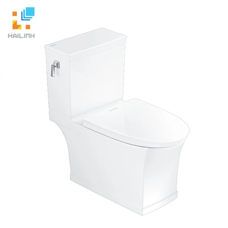 Bồn cầu 2 khối American Standard VF-2781 nắp êm