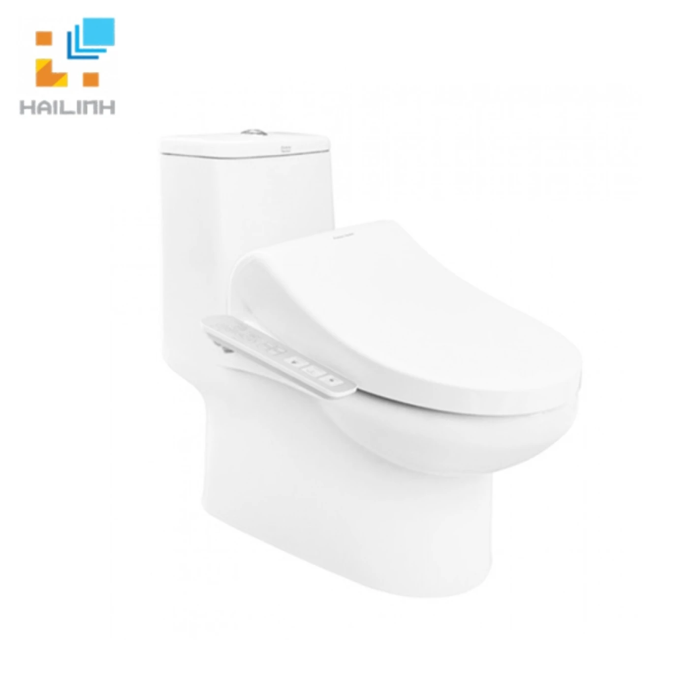 Bồn cầu một khối nắp rửa điện tử American Standard VF-1858PL