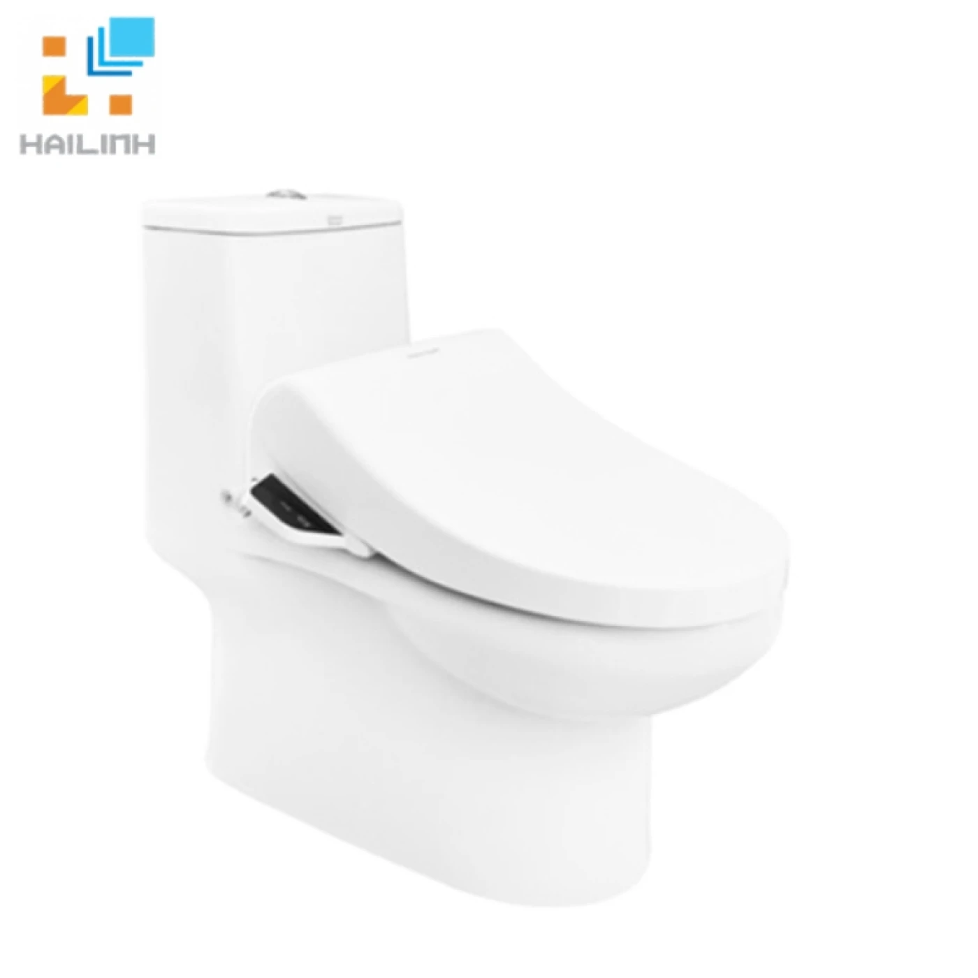 Bồn cầu một khối nắp rửa điện tử American Standard VF-1858PR