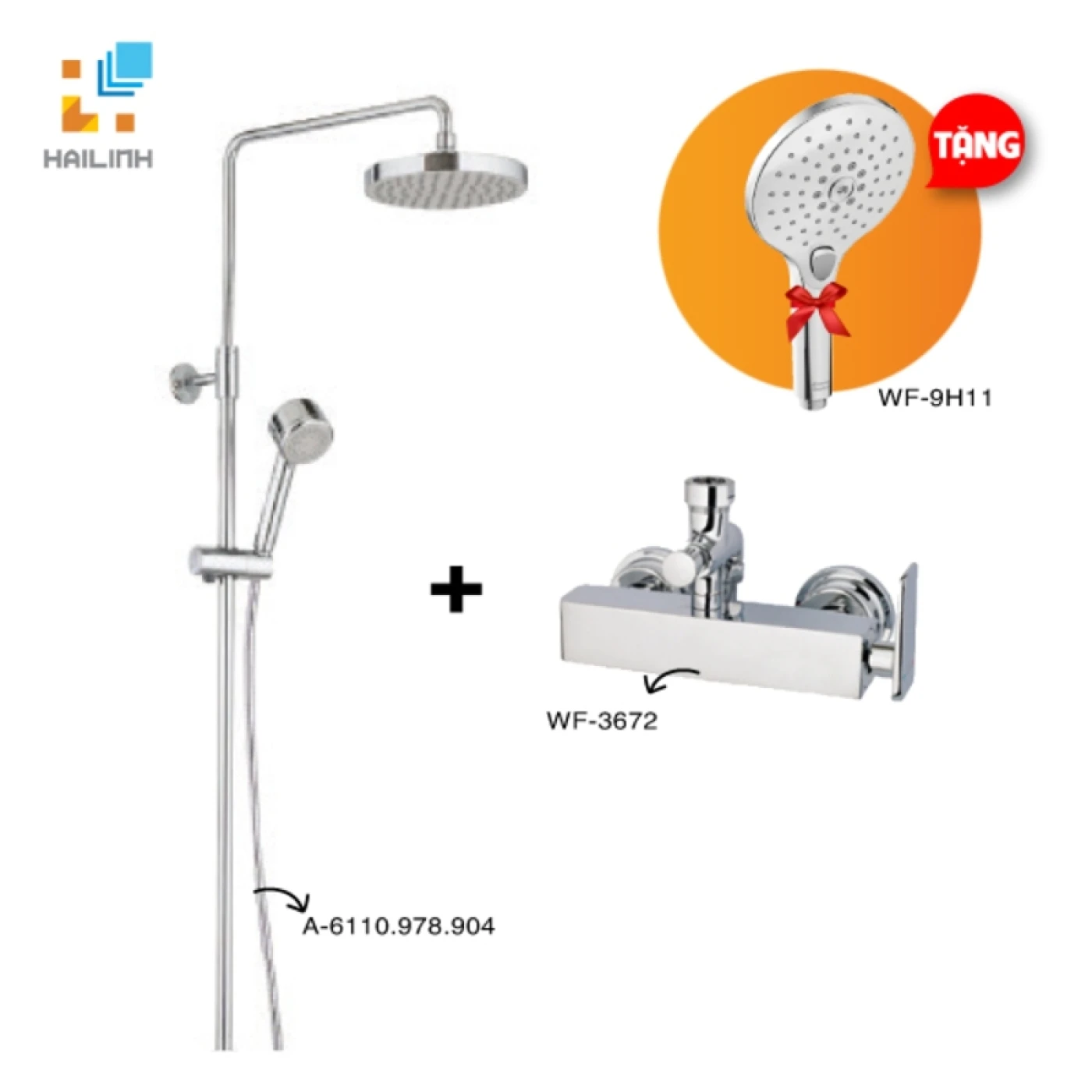 Sen tắm cây American Standard A-6110.978.904 + WF-3672