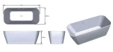 Bồn tắm Moen SWT186DF 2