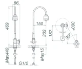 Vòi rửa bát Viglacera VG705 2