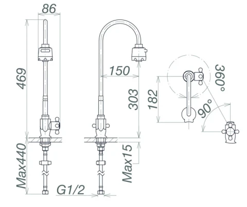 Ảnh Vòi rửa bát Viglacera VG705 2