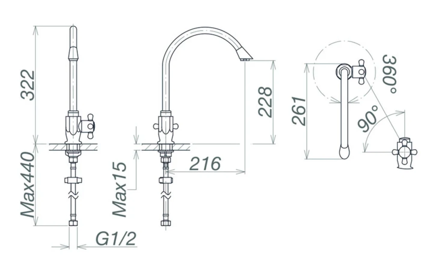 ban ve ky thuat voi bep viglacera vg707
