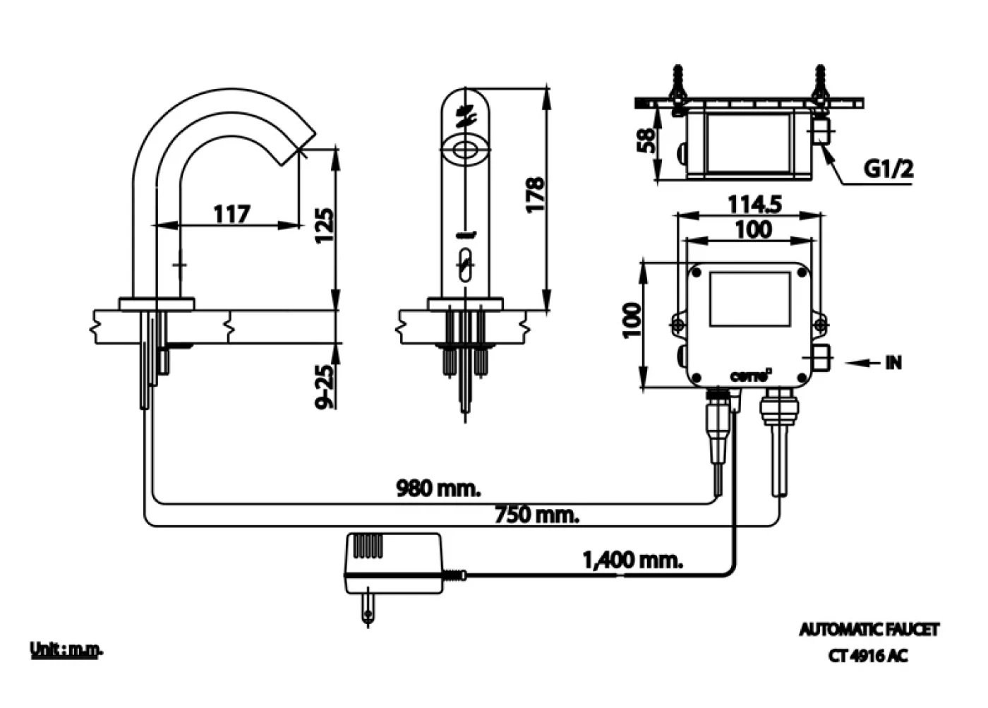 ban ve ky thuat voi chau cam ung cotto ct4916ac