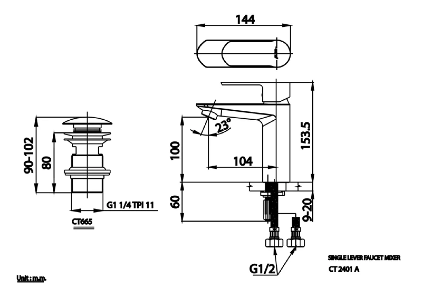 ban ve ky thuat voi cotto ct2401a