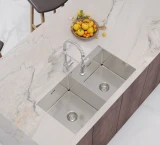Chậu Luxury âm bàn 2 hộc lệch BL8245AB2 3