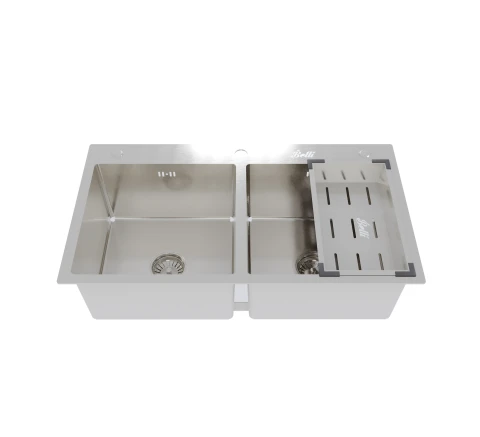 Ảnh Chậu Luxury 2 hộc cân BL8245C 3
