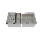 Chậu Luxyry 2 hộc lệch BL8245L 4
