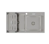 Chậu Luxyry 2 hộc lệch BL8245L 3