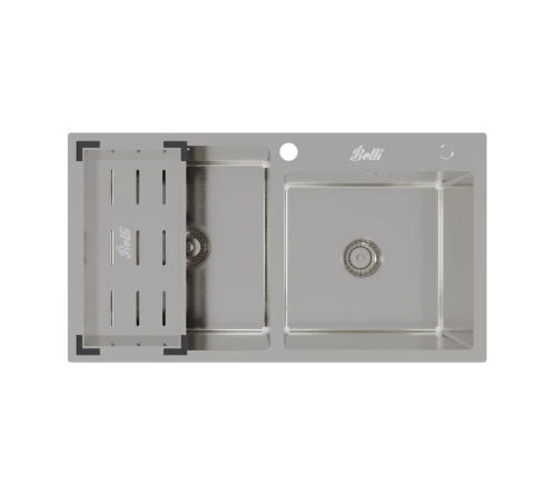 Ảnh Chậu Luxyry 2 hộc lệch BL8245L 3