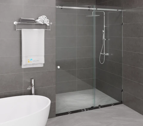 Ảnh Vách kính nhà tắm màu Black Belli BLP-1x2TBV1 2