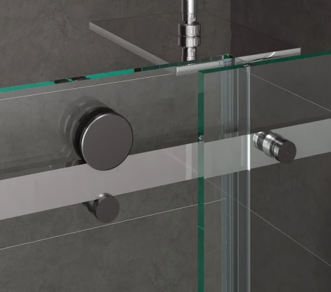 Ảnh Vách kính nhà tắm màu Black Belli BLP-1x2TBV1 3