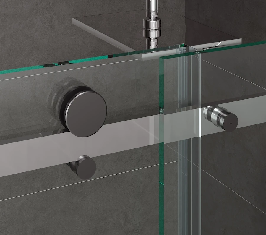 Ảnh Vách kính nhà tắm màu Black Belli BLP-1x2TBV1 3