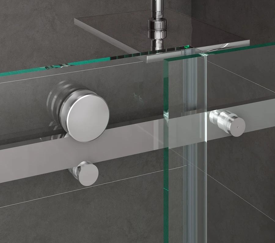 Ảnh Vách kính nhà tắm màu Crom Belli BLP-1x2TCV1 2