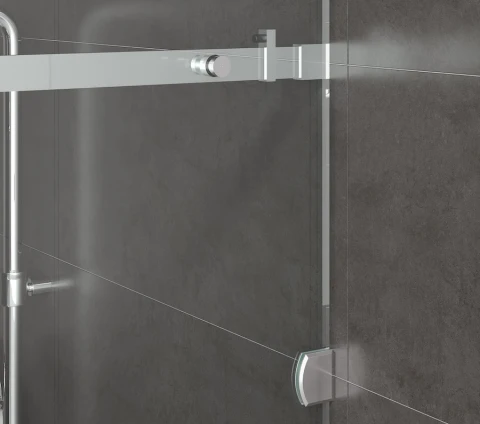 Ảnh Vách kính nhà tắm màu Crom Belli BLP-1x2TCV1 4