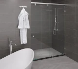 Vách kính nhà tắm màu Crom Belli BLP-1x2TCV2 2