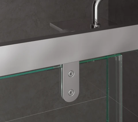 Ảnh Vách kính nhà tắm màu Crom Belli BLP-1x2TCV2 3