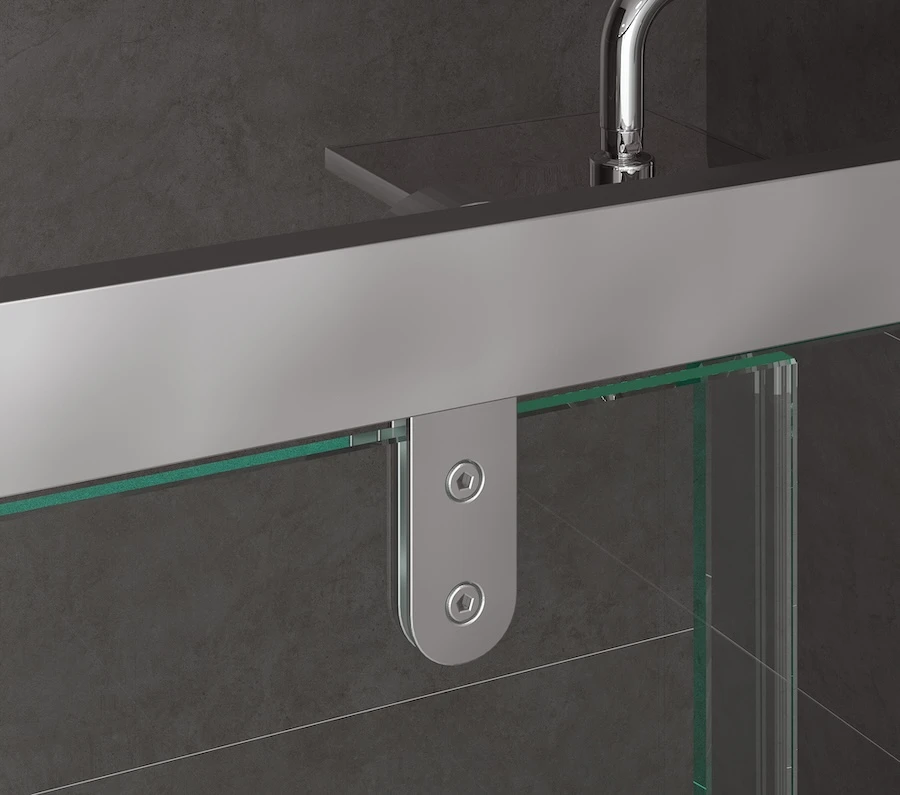 Ảnh Vách kính nhà tắm màu Crom Belli BLP-1x2TCV2 3