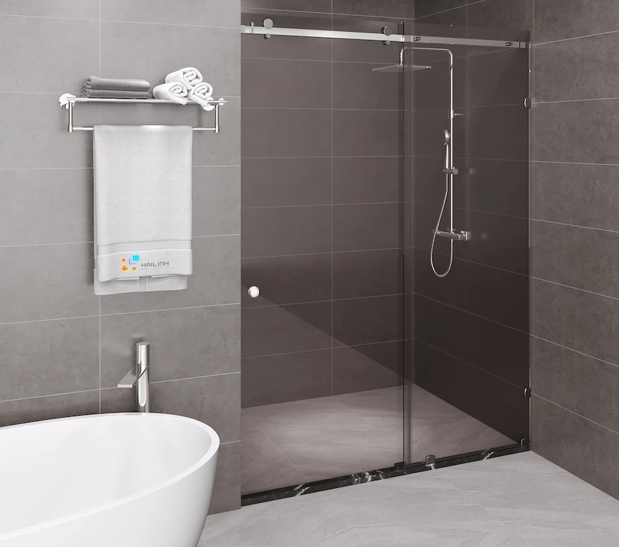 Ảnh Vách kính nhà tắm màu Black Belli BLP-1x2XBV1 2