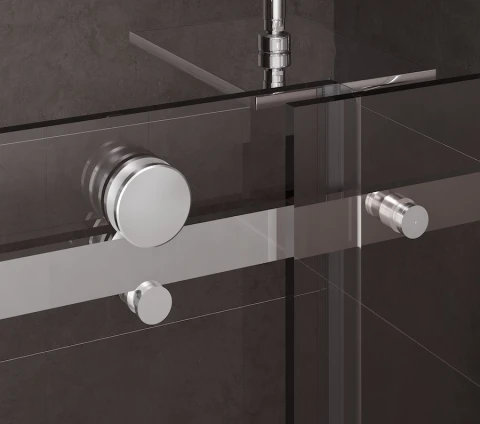 Ảnh Vách kính nhà tắm màu Crom Belli BLP-1x2XCV1 3