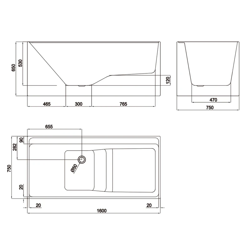 Ảnh Bồn tắm Belli HL6AT616-16 2