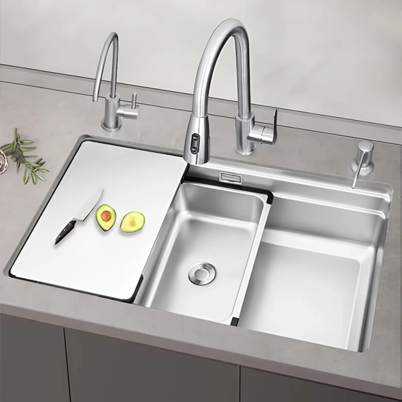 Chậu rửa bát Belli BL.D.76.45.A 